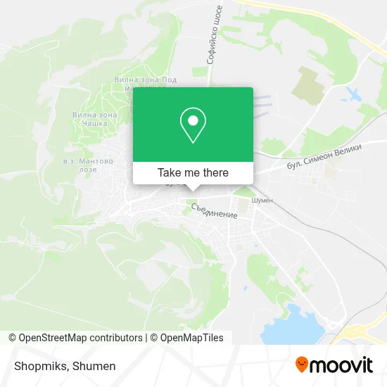 Shopmiks map
