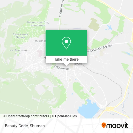 Beauty Code map