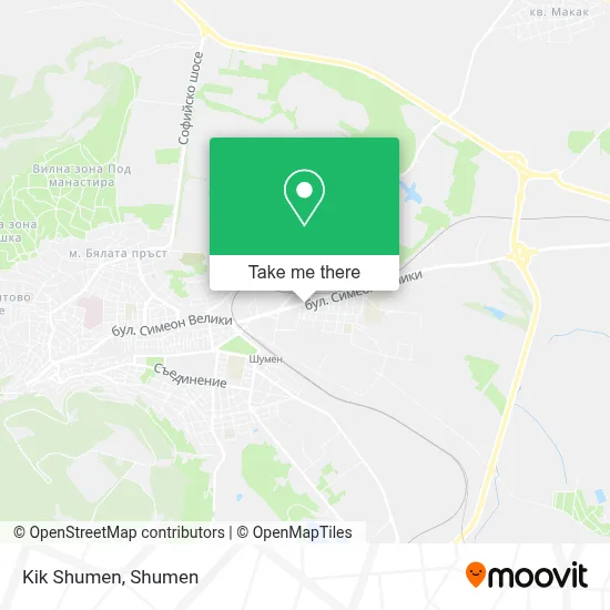 Kik Shumen map