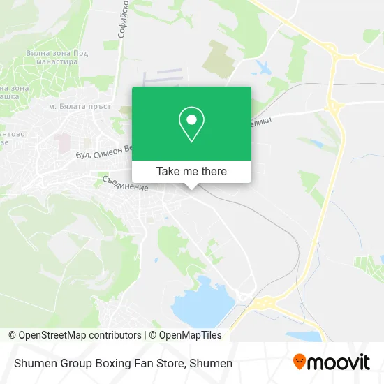Shumen Group Boxing Fan Store map