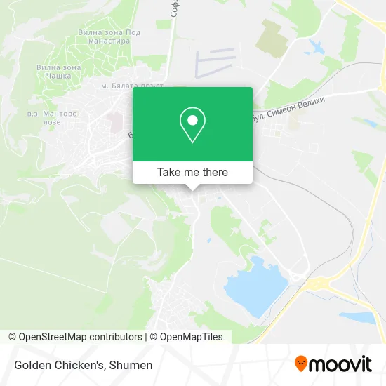 Golden Chicken's map
