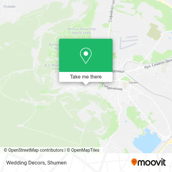 Wedding Decors map