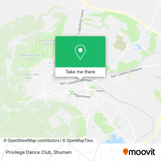 Privilege Dance Club map