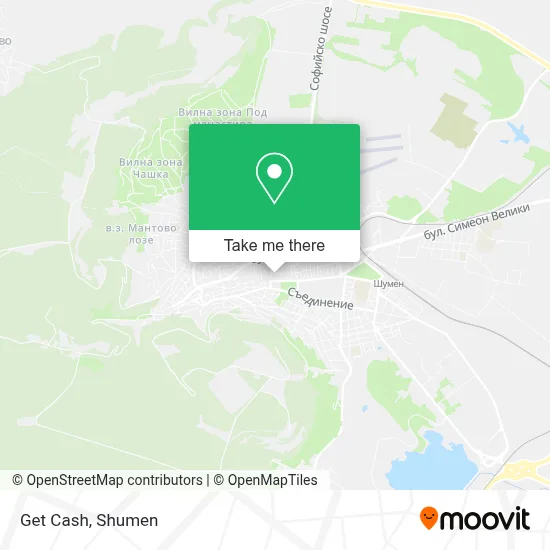 Get Cash map