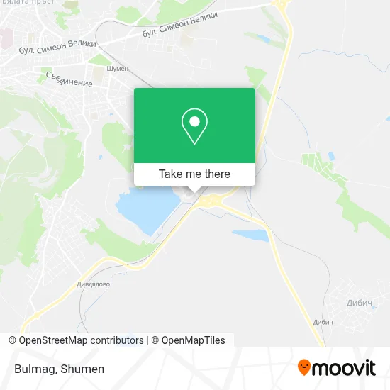 Bulmag map