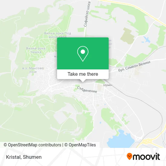 Kristal map