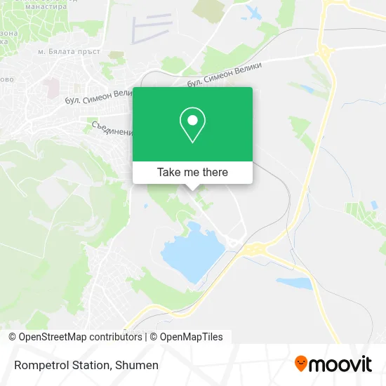 Rompetrol Station map
