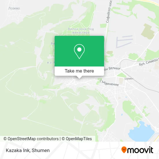 Kazaka Ink map