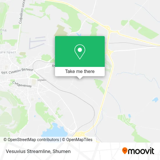 Vesuvius Streamline map