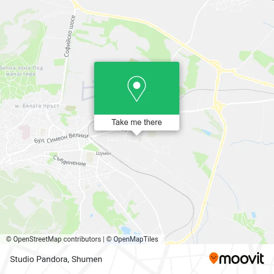 Studio Pandora map