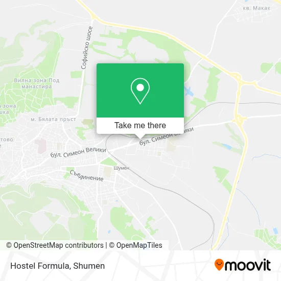 Hostel Formula map