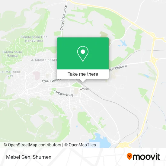 Mebel Gen map