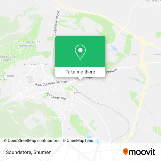 Soundstore map