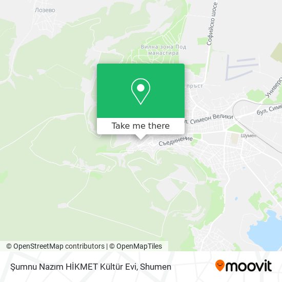 Şumnu Nazım HİKMET Kültür Evi map