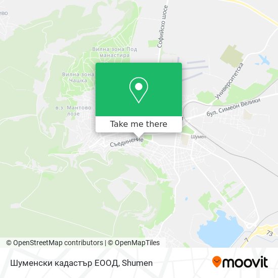 Шуменски кадастър ЕООД map