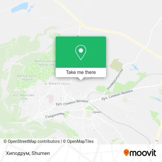 Карта Хиподрум