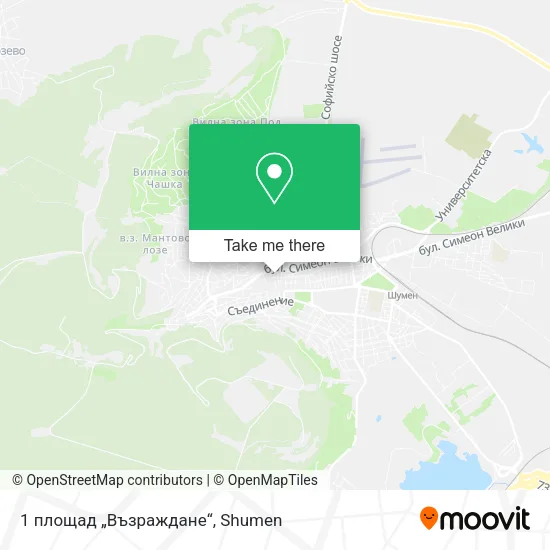 Карта 1 площад „Възраждане“