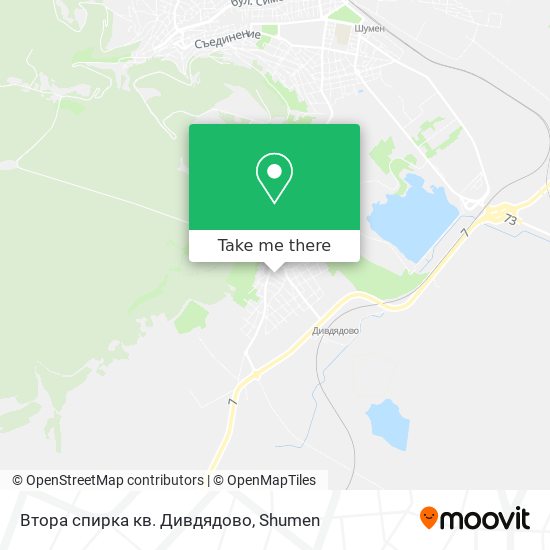 Втора спирка кв. Дивдядово map