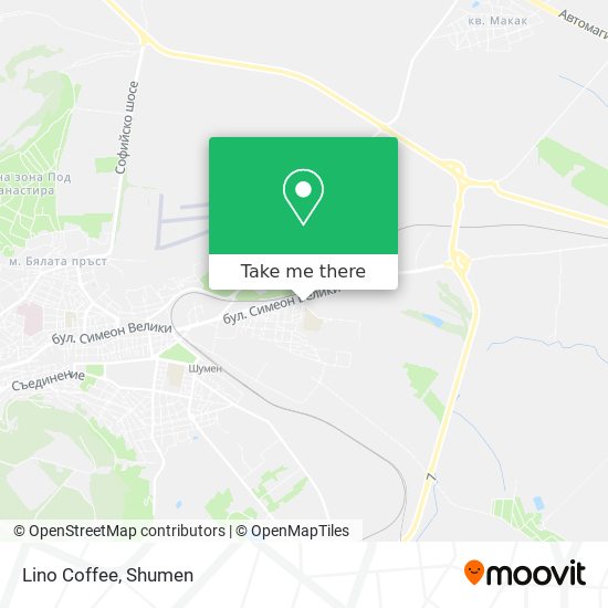 Lino Coffee map