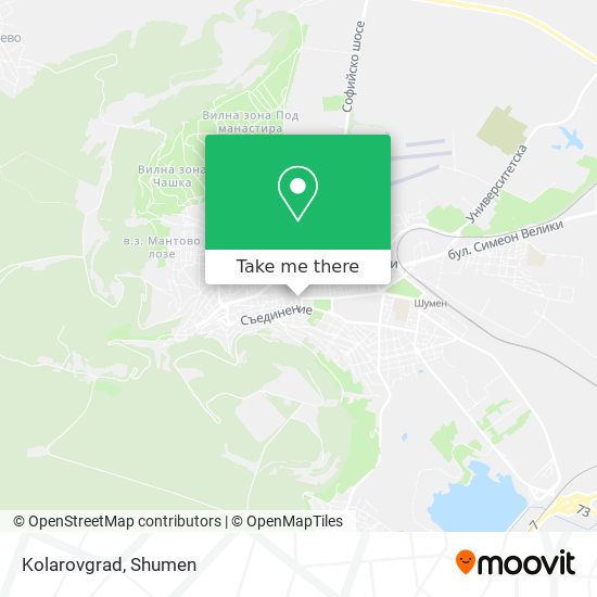 Kolarovgrad map