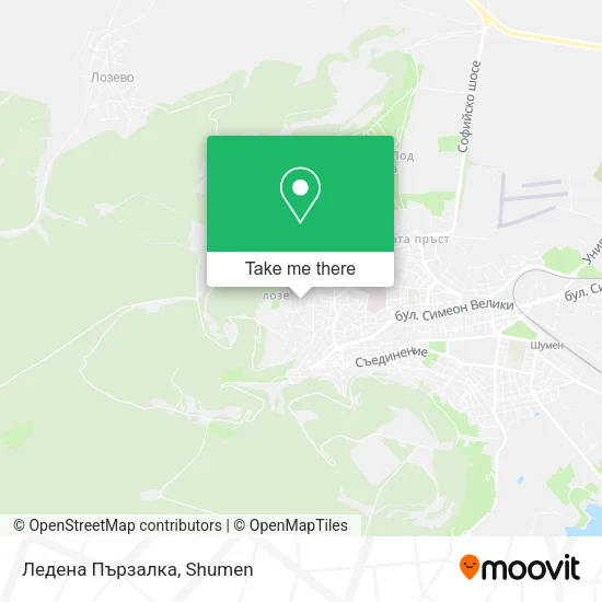 Карта Ледена Пързалка