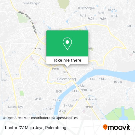 Kantor CV Maju Jaya map