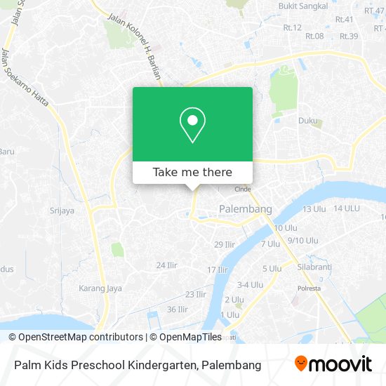 Palm Kids Preschool Kindergarten map