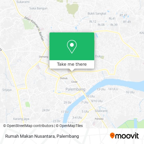 Rumah Makan Nusantara map