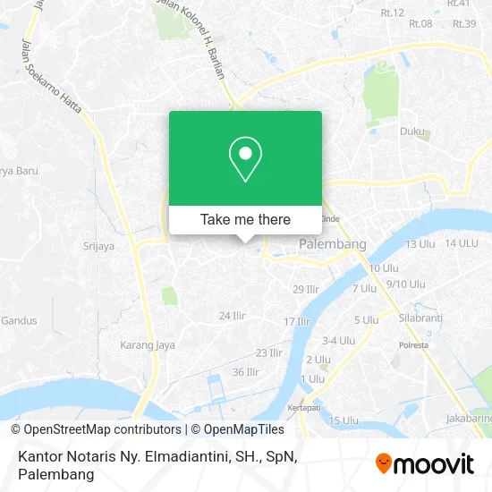 Kantor Notaris Ny. Elmadiantini, SH., SpN map
