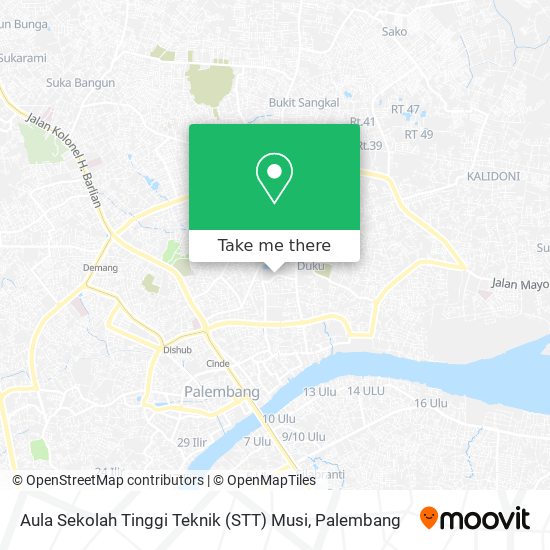 Aula Sekolah Tinggi Teknik (STT) Musi map