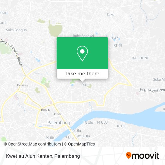 Kwetiau Alun Kenten map