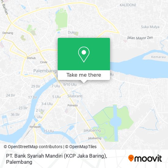 PT. Bank Syariah Mandiri (KCP Jaka Baring) map