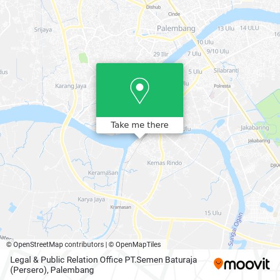 Legal & Public Relation Office PT.Semen Baturaja (Persero) map