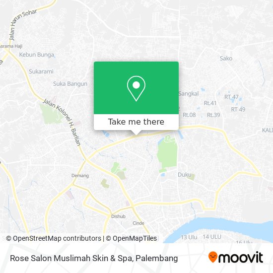 Rose Salon Muslimah Skin & Spa map