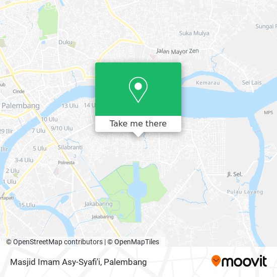 Masjid Imam Asy-Syafi'i map