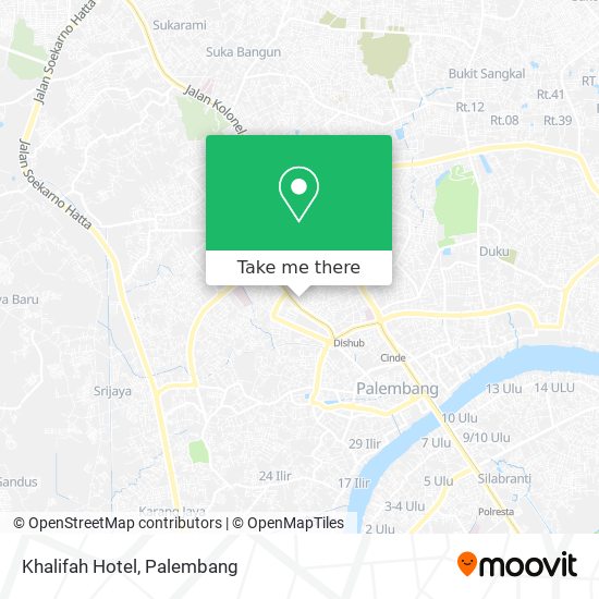 Khalifah Hotel map