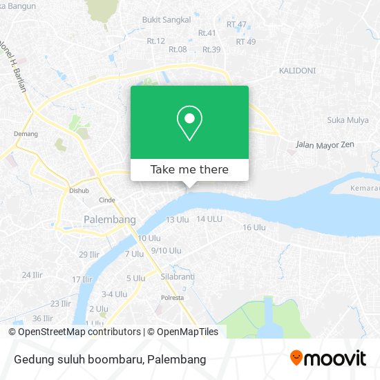 Gedung suluh boombaru map