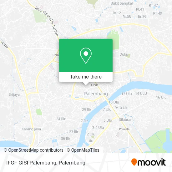 IFGF GISI Palembang map