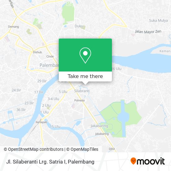 Jl. Silaberanti Lrg. Satria I map