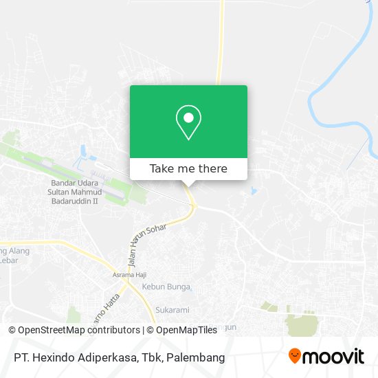 PT. Hexindo Adiperkasa, Tbk map