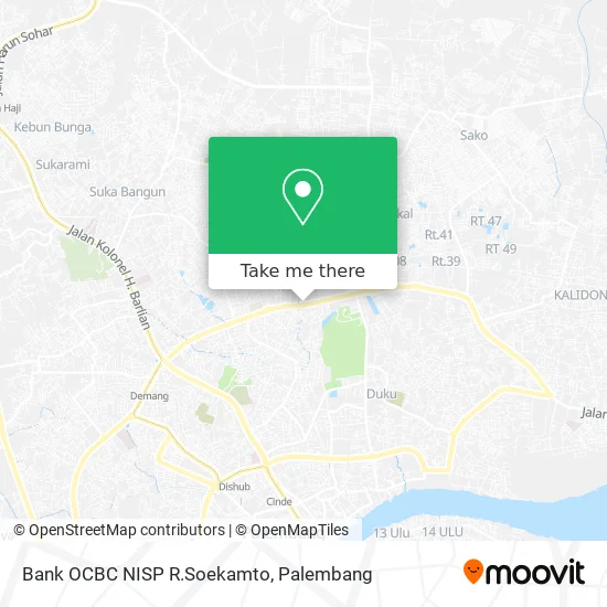 Bank OCBC NISP R.Soekamto map