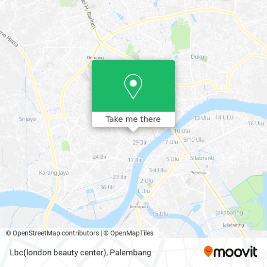Lbc(london beauty center) map