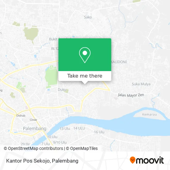 Kantor Pos Sekojo map