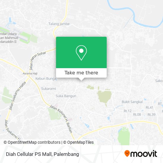 Diah Cellular PS Mall map