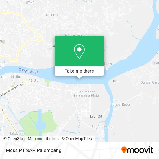 Mess PT SAP map