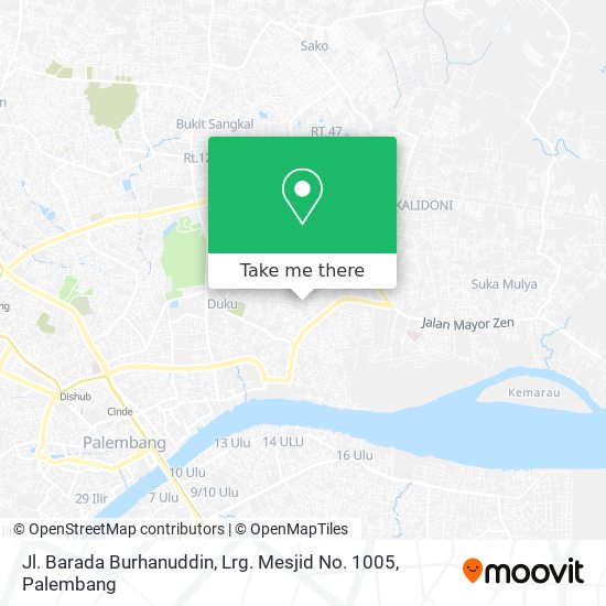 Jl. Barada Burhanuddin, Lrg. Mesjid No. 1005 map