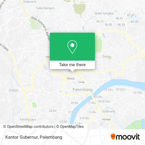 Kantor Gubernur map