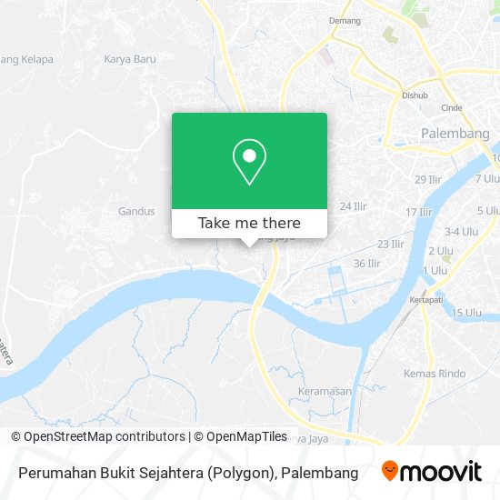 Perumahan Bukit Sejahtera (Polygon) map