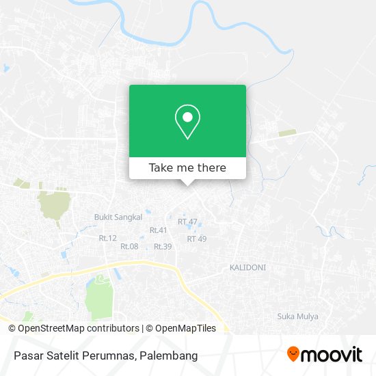 Pasar Satelit Perumnas map