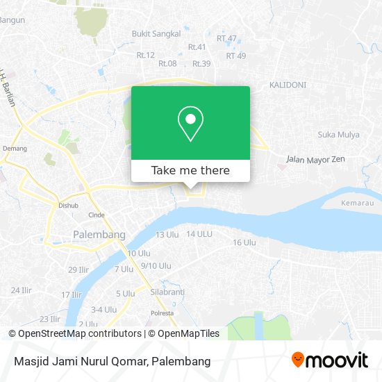 Masjid Jami Nurul Qomar map